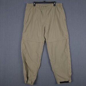 Kokatat Paddle Wear Convertible Pants Mens XL Khaki Nylon Kayaking Paddling‎